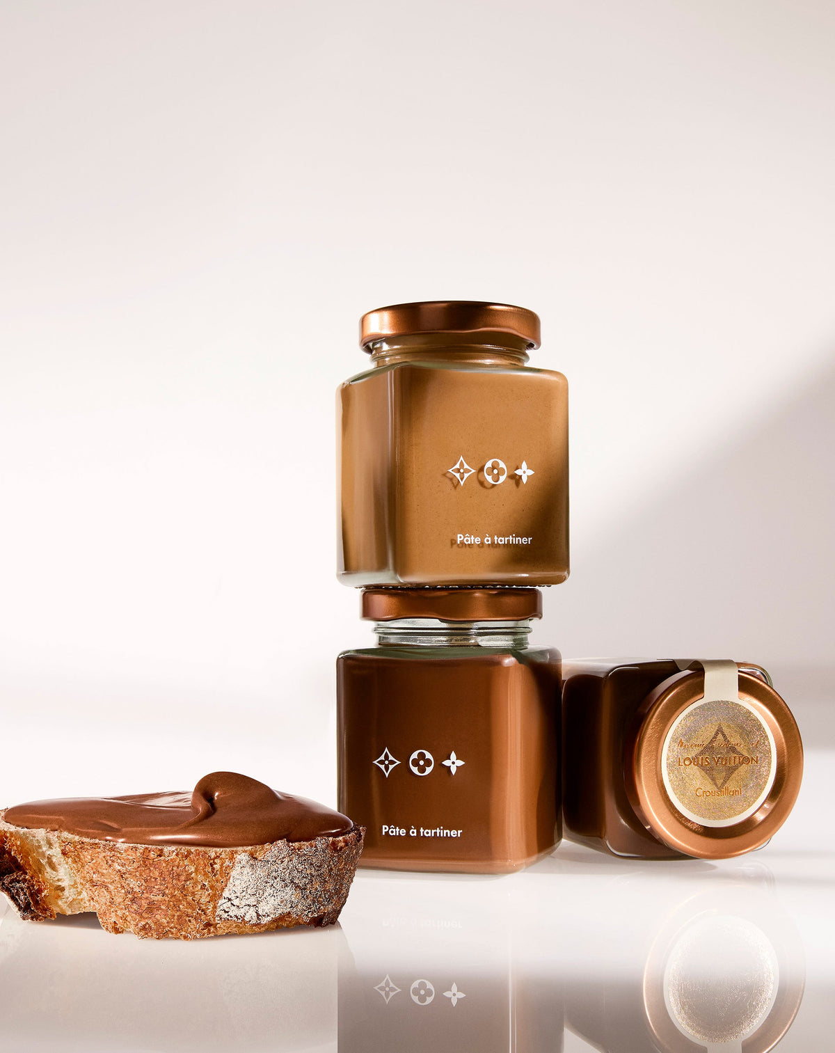 Collection of Three Spread Jars