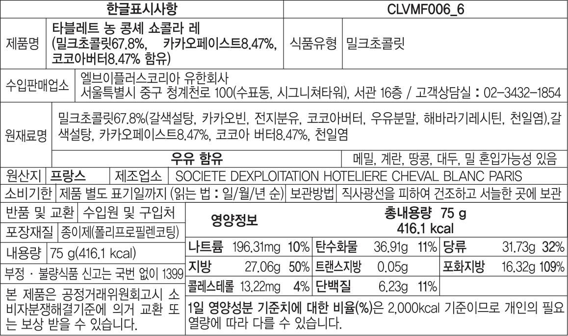 한글표시사항 CLVMF006_6
